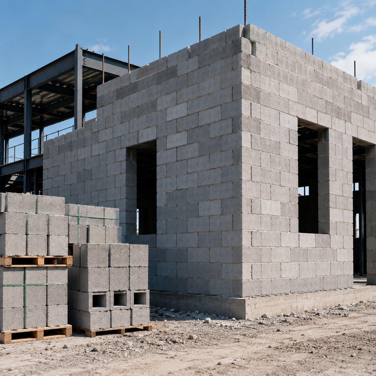 structural CMU construction